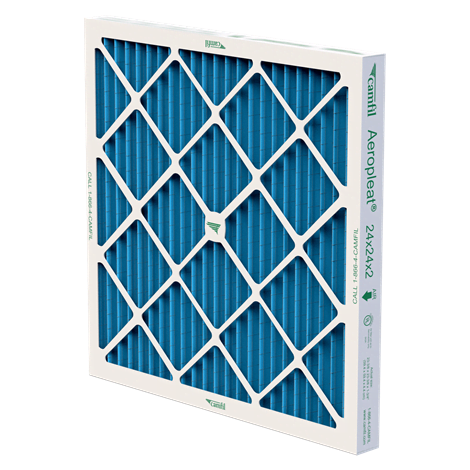 filtre à air Camfil Aeropleat III (AP-III) qui capture efficacement les particules fines, les allergènes et les polluants atmosphériques